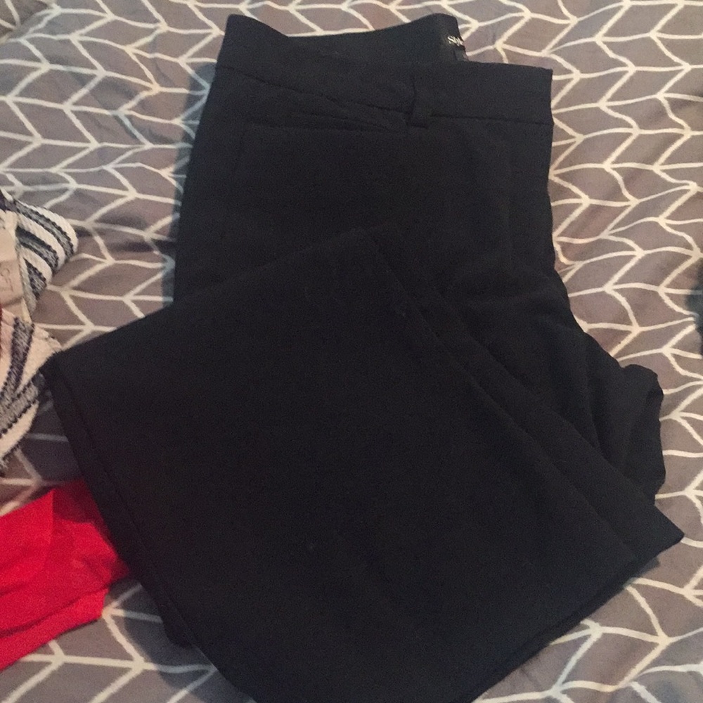 Black slacks